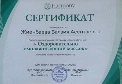 Диплом или сертификат 4